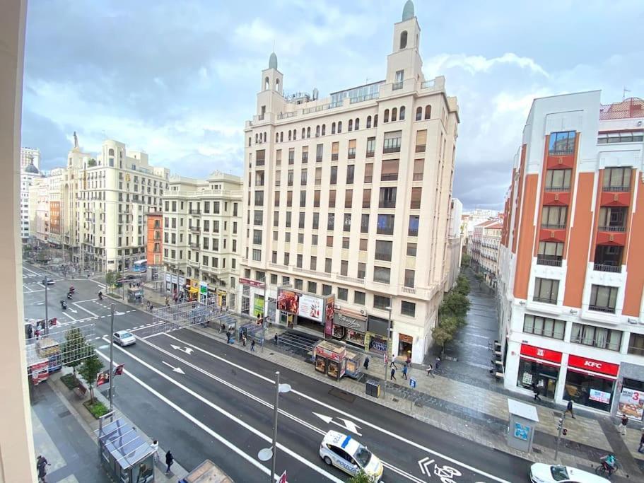 Apartamento En Gran Via De Madrid 45 4 エクステリア 写真
