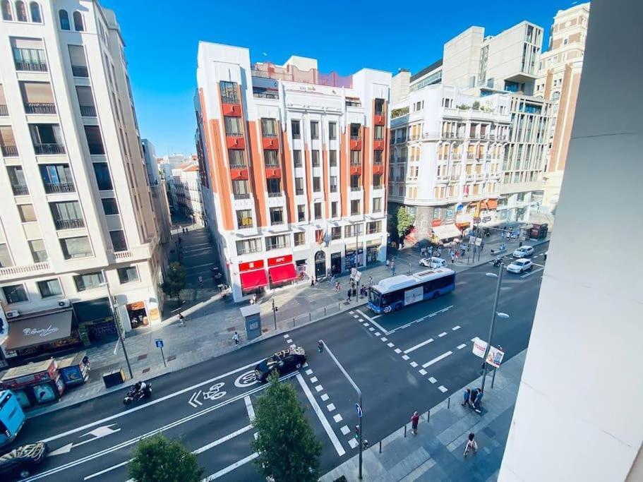 Apartamento En Gran Via De Madrid 45 4 エクステリア 写真